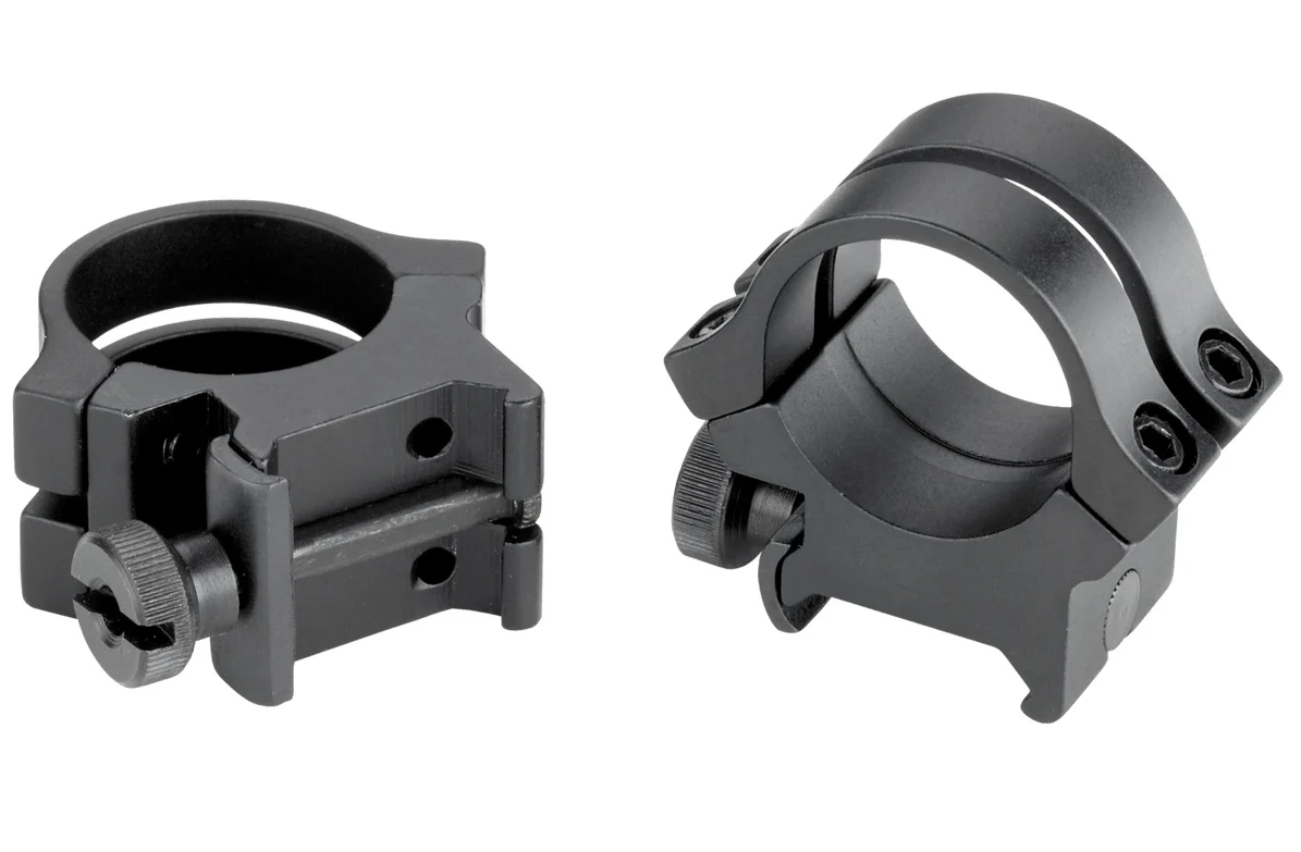 1" High Matte Quad Lock Detachable Rings