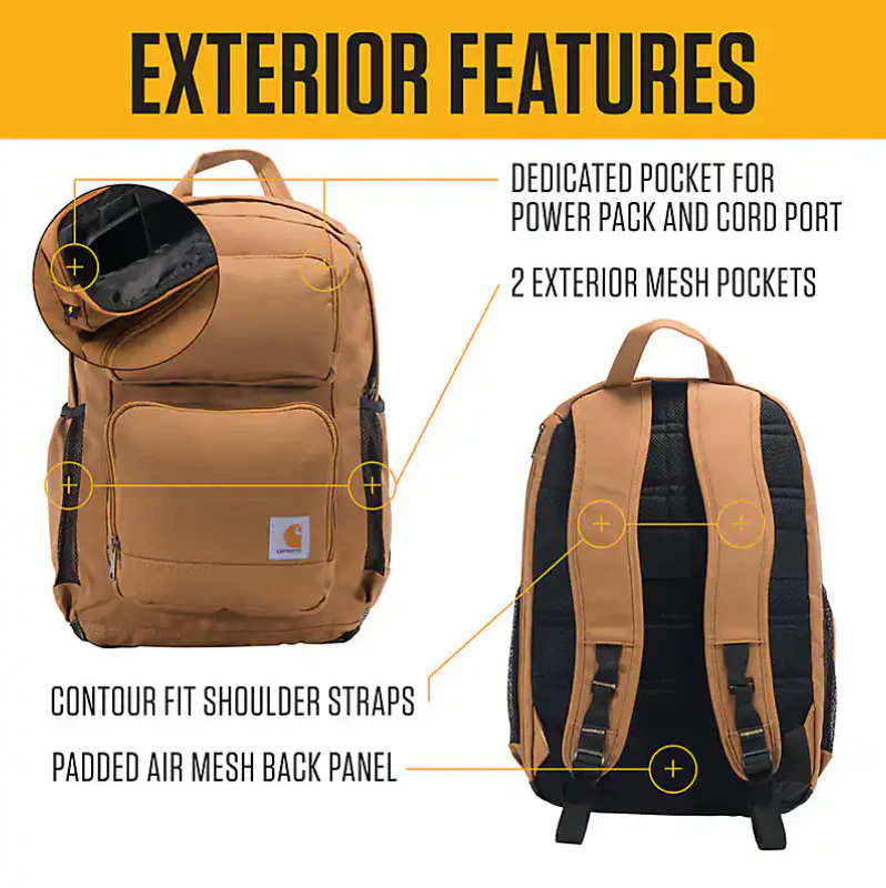 28L Dual-Compartment Backpack - Image 5