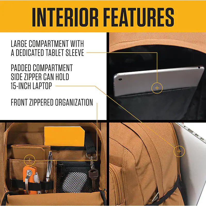 28L Dual-Compartment Backpack - Image 6