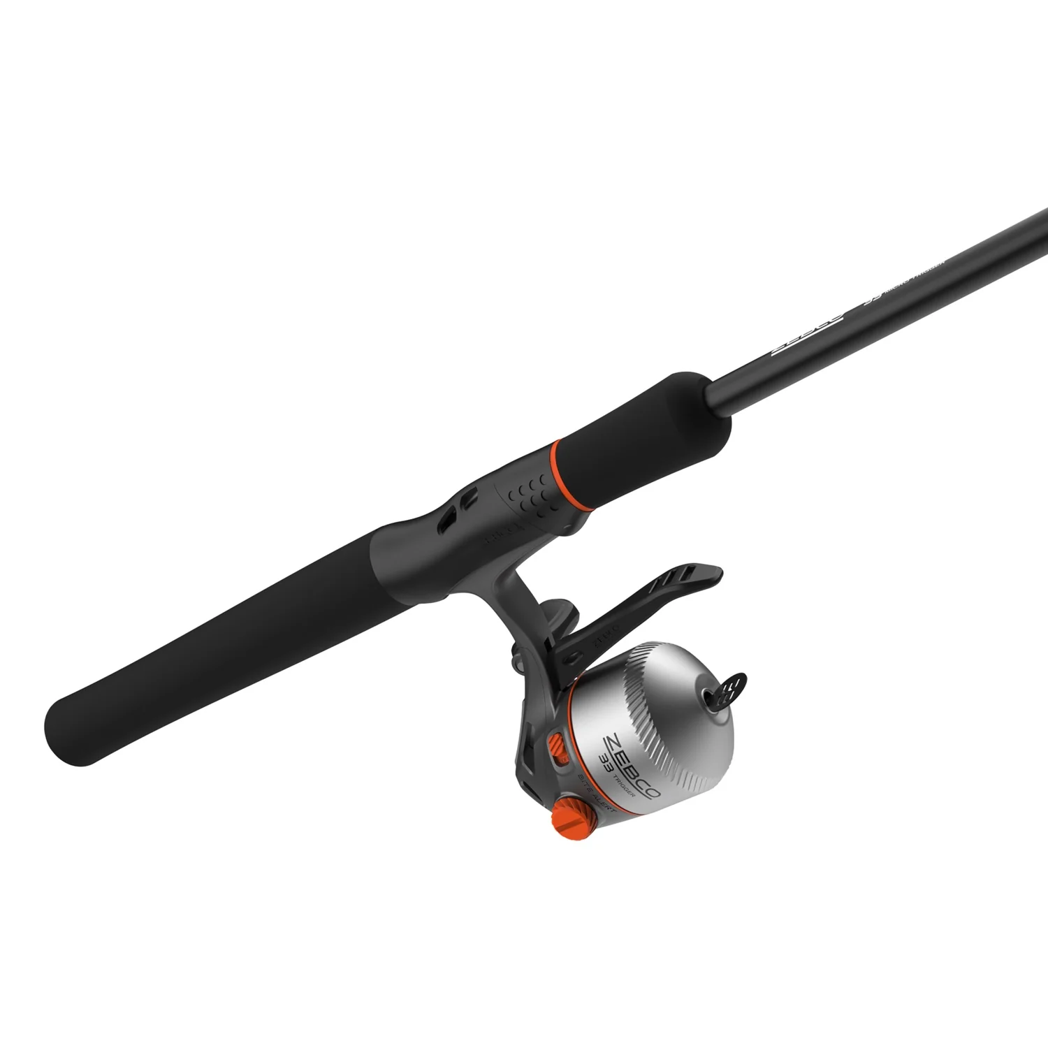 33 Micro Trigger 6'6" Ultra Light 2-Piece Telescopic Spincast Combo with Mr. Crappie Tackle - Image 3