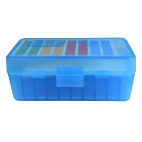 50 Round Flip-Top Ammo Case (38 Spl/357 Mag)