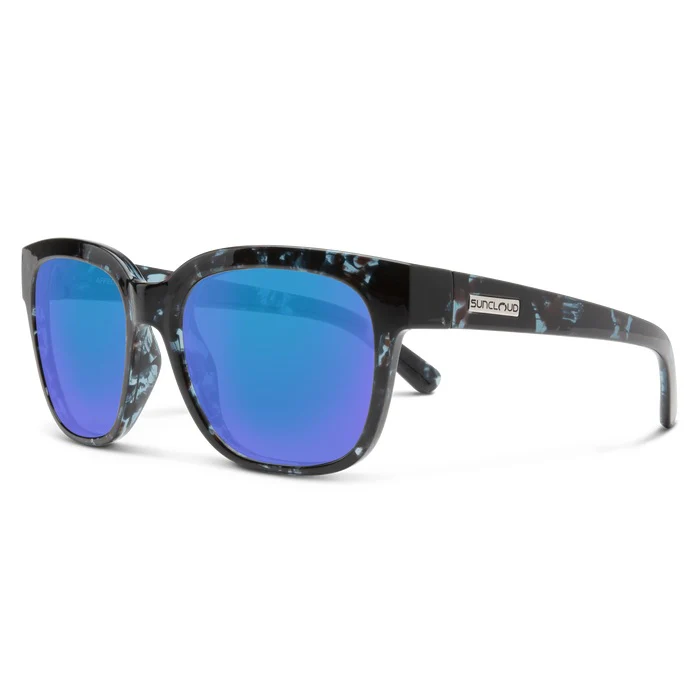 Affect Blue Tortoise Frame with Polarized Blue Mirror Lens Sunglasses