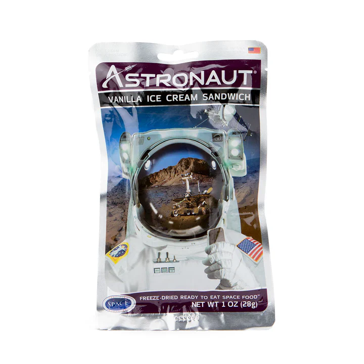 Astronaut Vanilla Ice Cream Sandwich