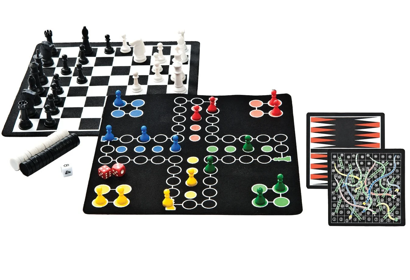 Backpack 5-in-1 Magnetic Game Set
