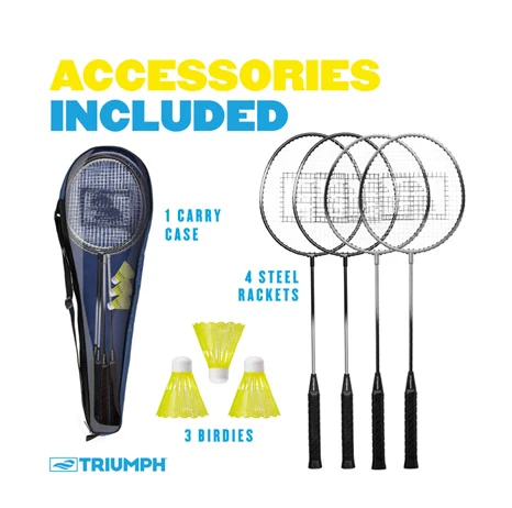 Badminton Set - 4 Player - Image 3