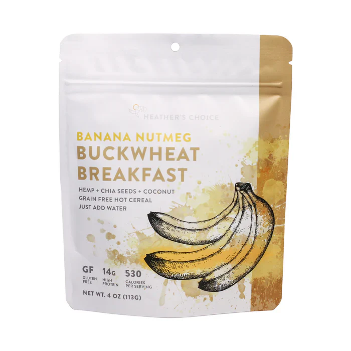 Banana Nutmeg Buckwheat Breakfast