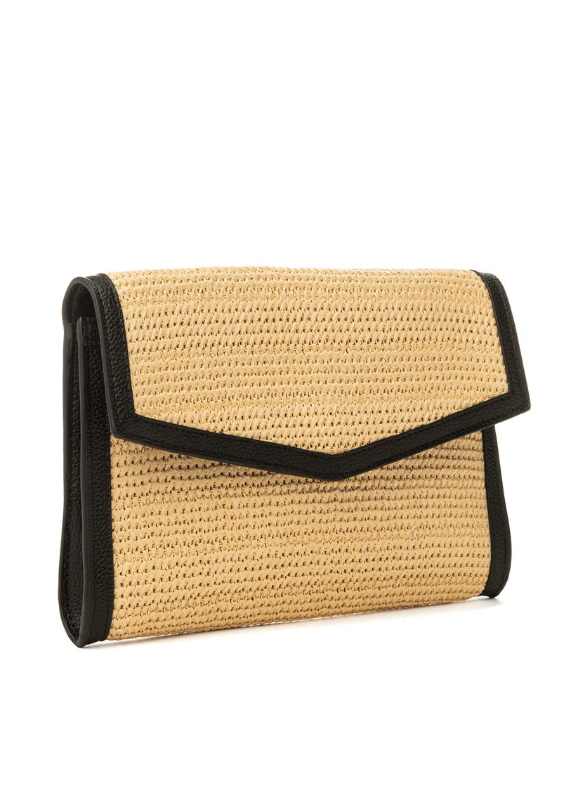 Beth Raffia Clutch - Image 2