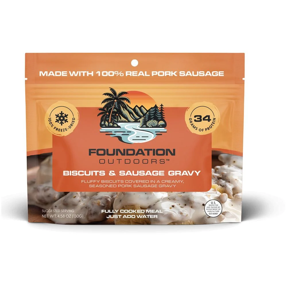 Biscuits & Sausage Gravy Freeze Dried Meal