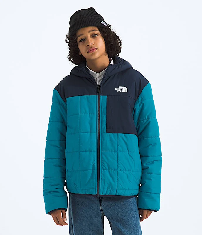 Boy's Reversible Shasta Full Zip Hooded Jacket - Image 2