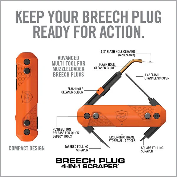 Breech Plug 4-IN-1 Scraper - Image 2