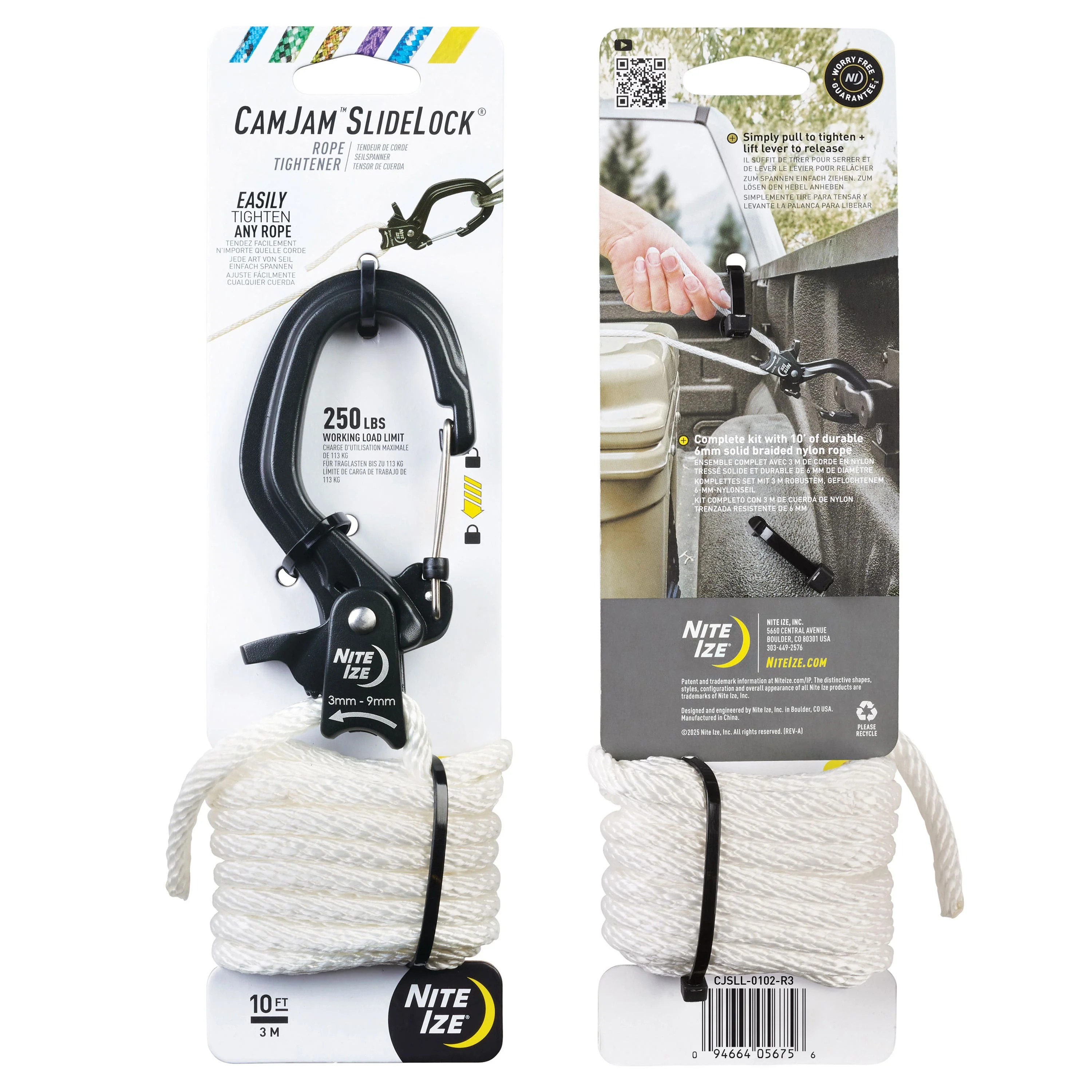 CamJam Slidelock Rope Tightener - Large
