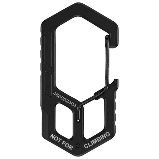 Carabiner Bottle Opener - Black - Image 2