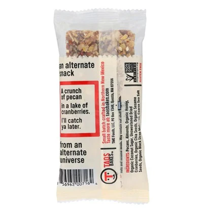 Caramel Pecan & Cranberries Bar - 1pk - Image 2