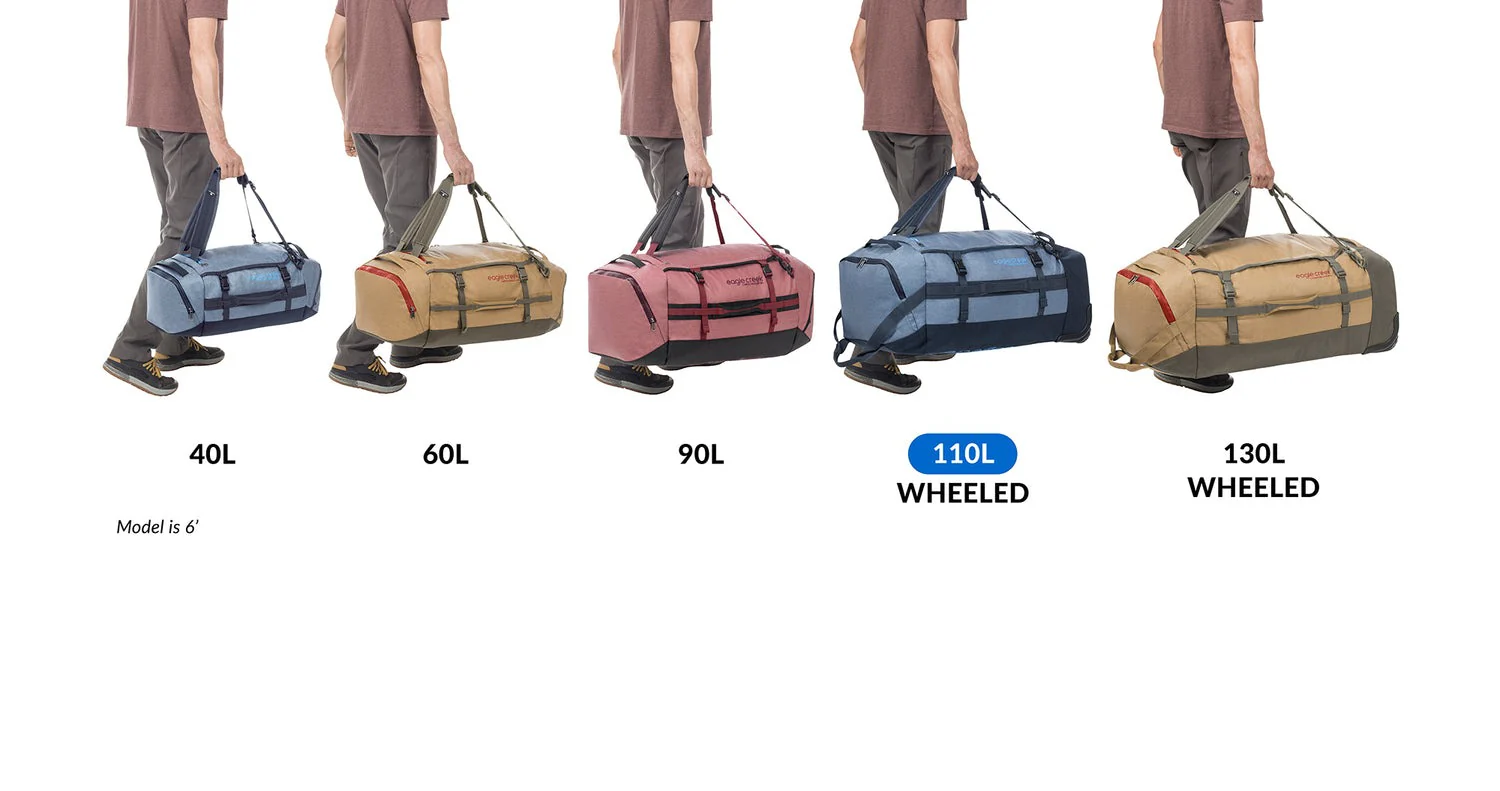 Cargo Hauler 110L Wheeled Duffel Bag - Image 9