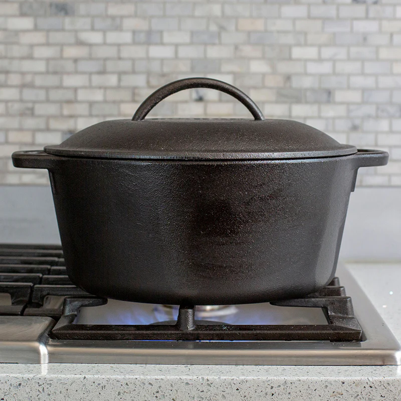 Cast Iron Dutch Oven-(5 Quart) - Image 2