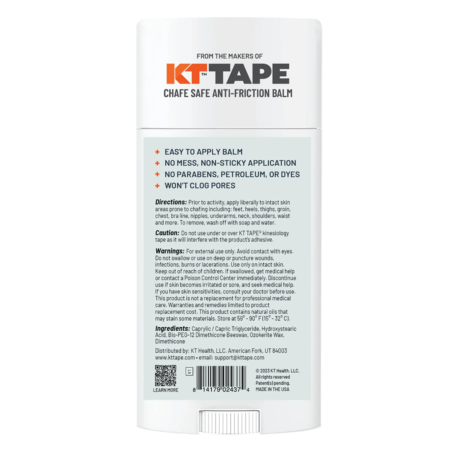 Chafe Safe Anti-Friction Balm - Mini Pocket Size - Image 2