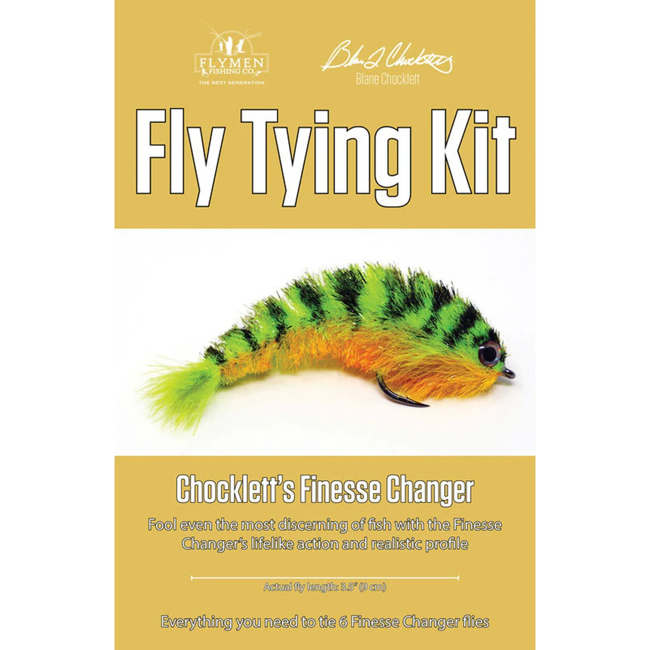 Chocklett's Finesse Changer Fly Tying Kit