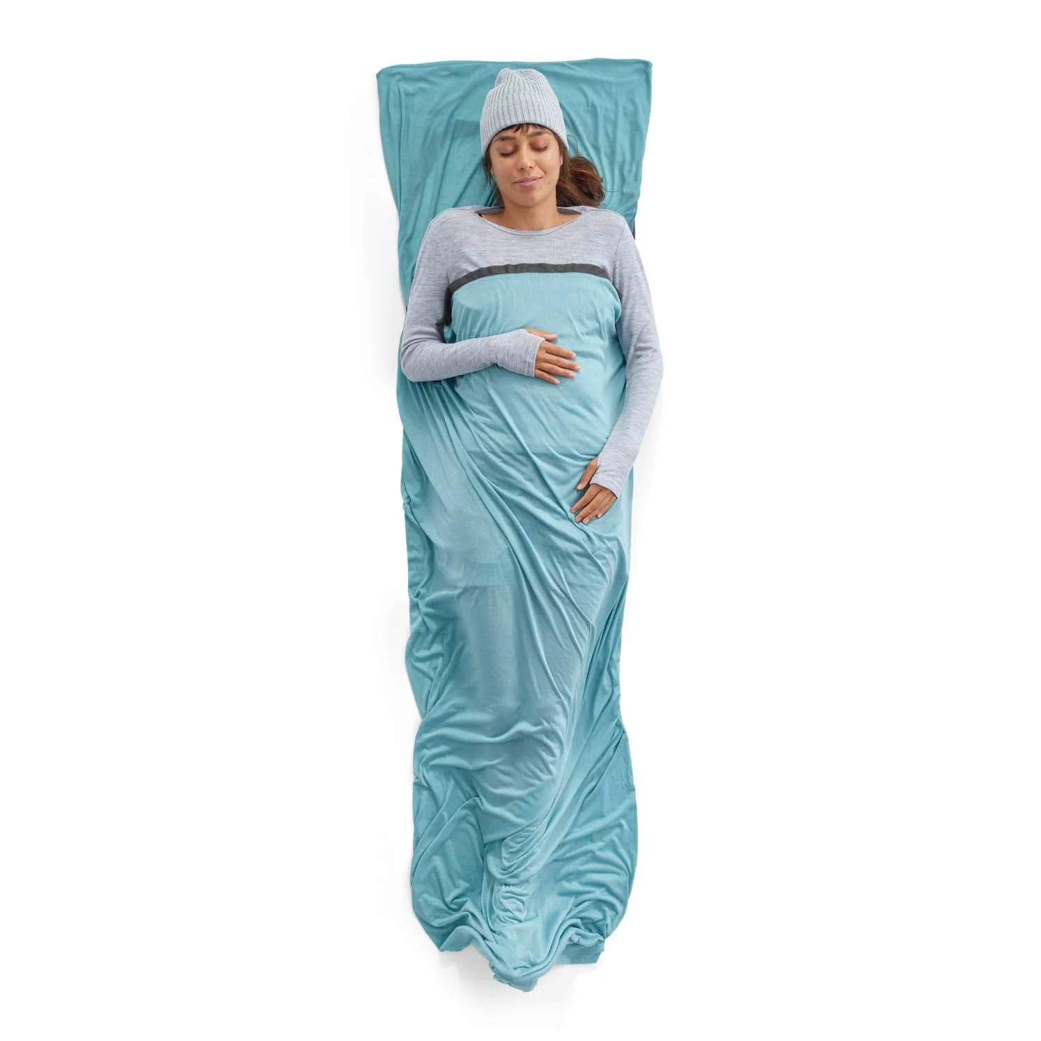 Comfort Blend Sleeping Bag Liner with Pillow Sleeve - Image 2