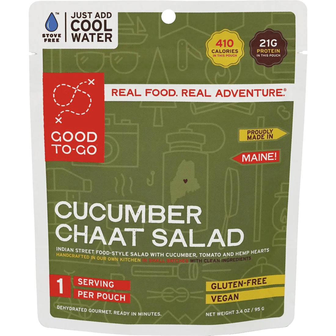 Cucumber Chaat Salad