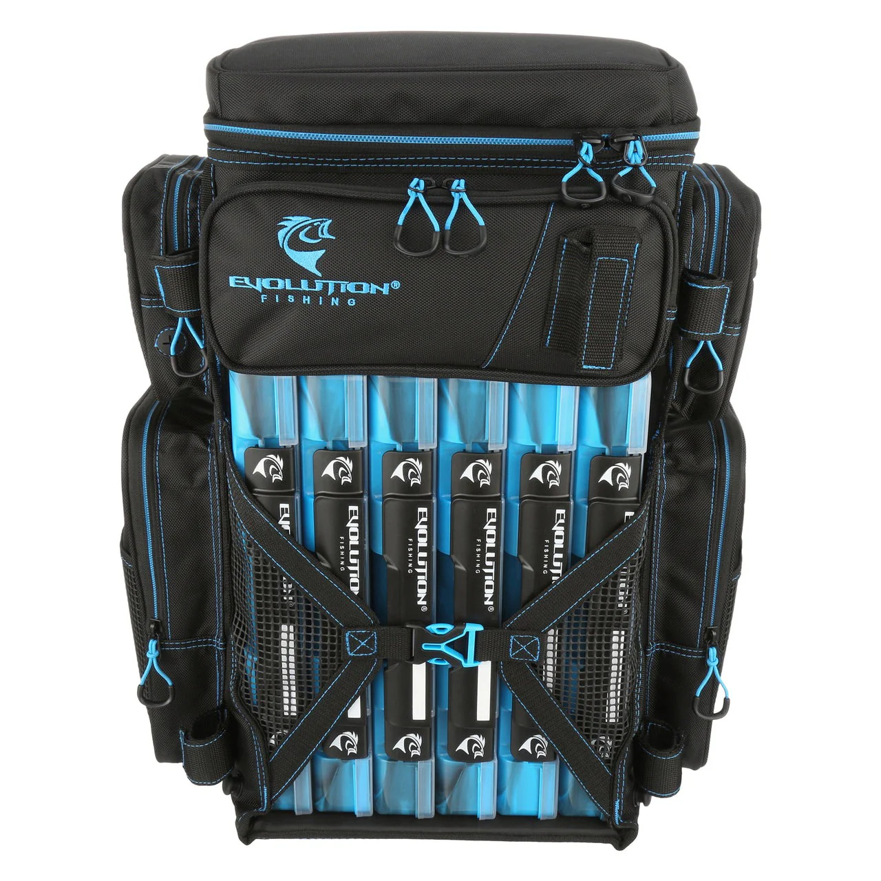 Drift Series 3700 Tackle Backpack with Rod Holders & QuikLatch Trays - Image 2