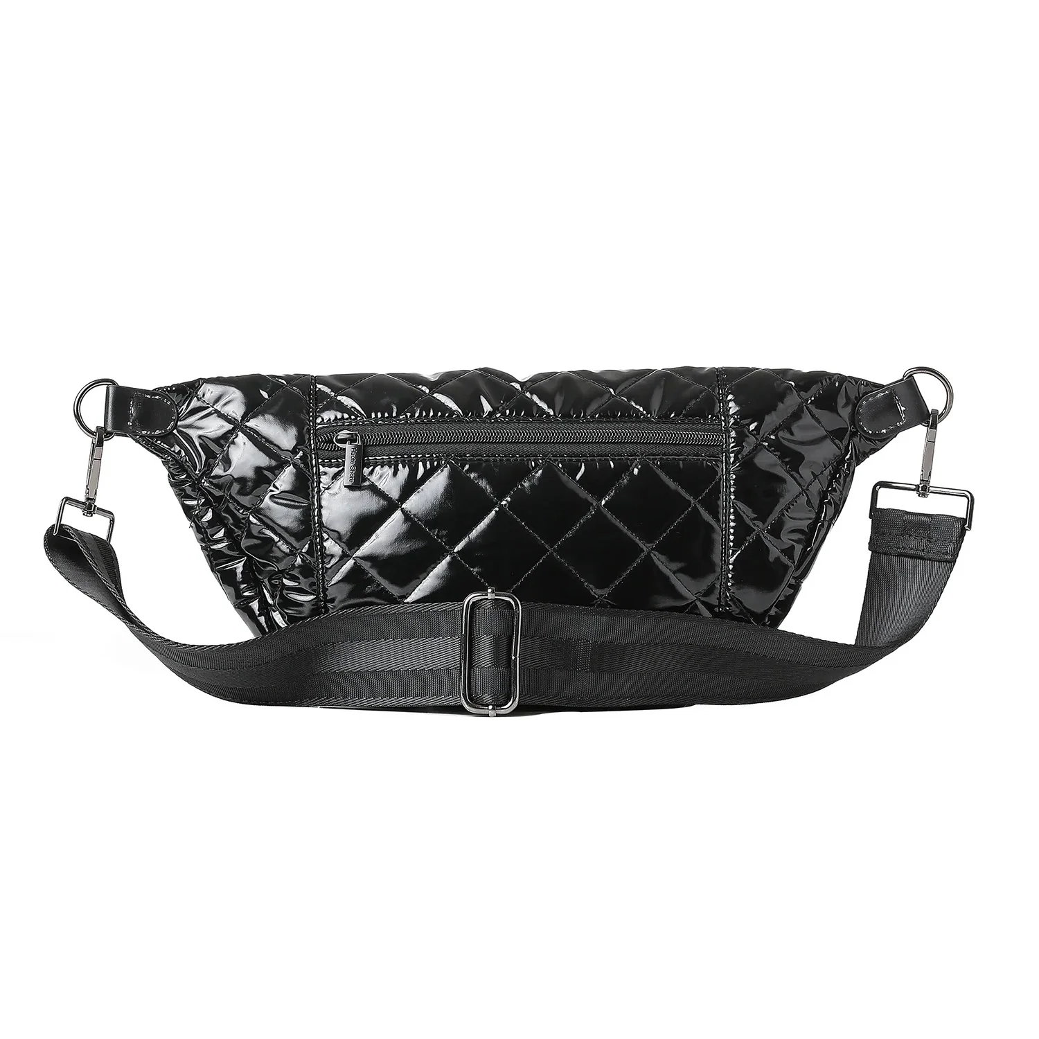 Emily Noir Puffer Sling Bag - Image 4