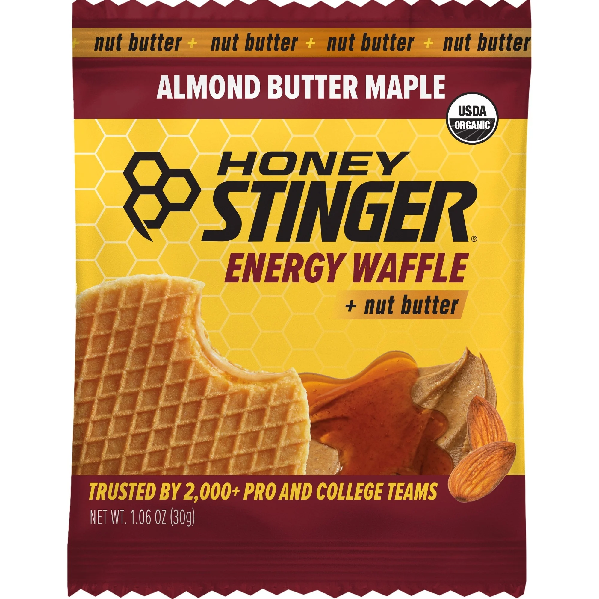 Energy Waffle - Almond Butter Maple