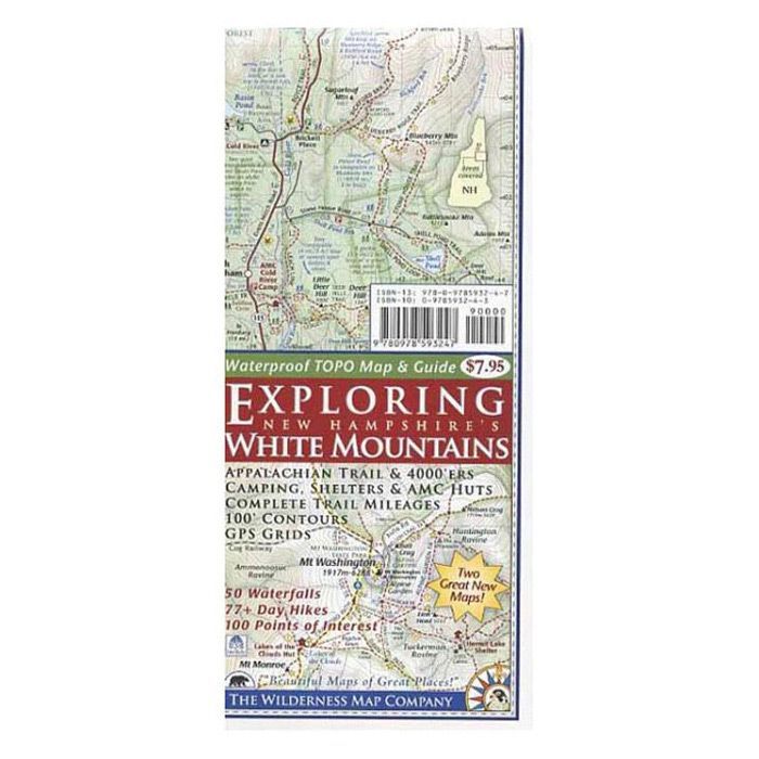 Exploring New Hampshire's White Mountains Map & Guide