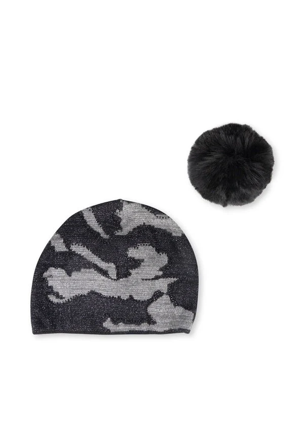 Faux Pom Beanie - Image 2