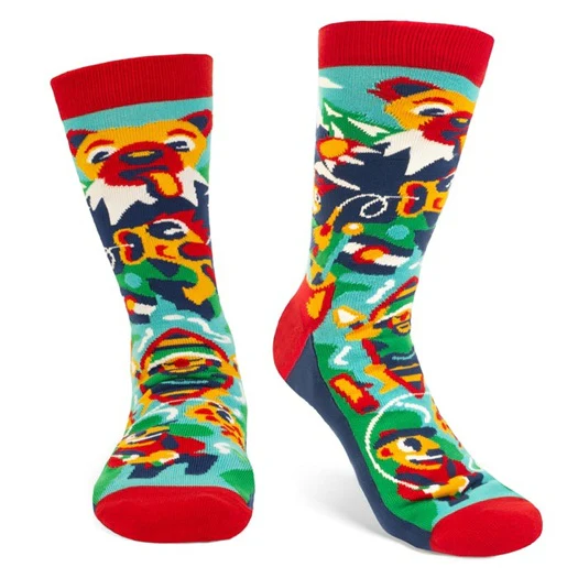 Fish More, Worry Less Socks - Image 2