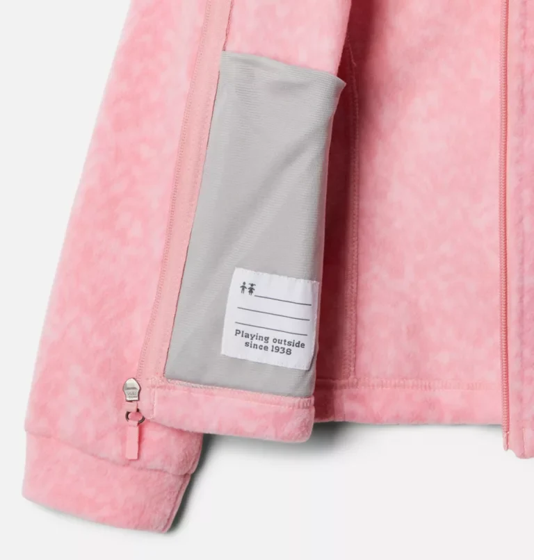 Girls' Benton Springs II Printed Fleece Jacket - Image 3