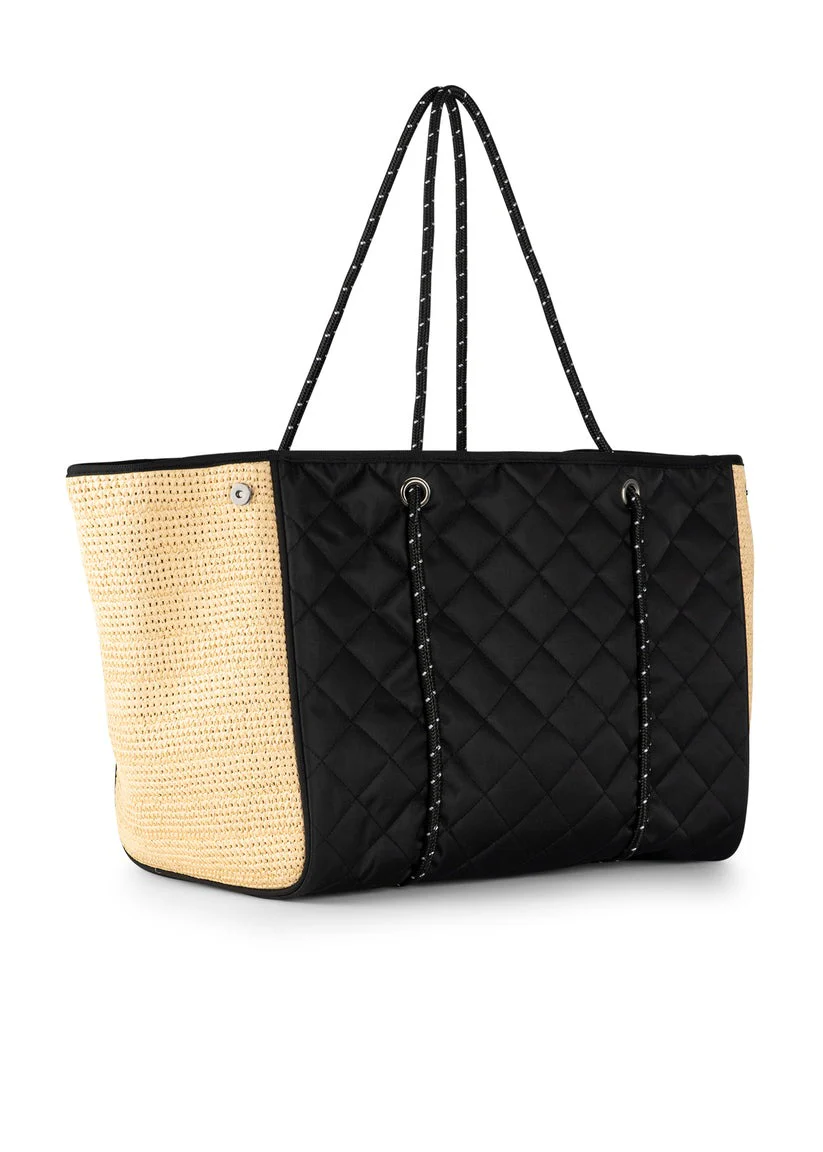 Greyson Raffia Tote - Image 2