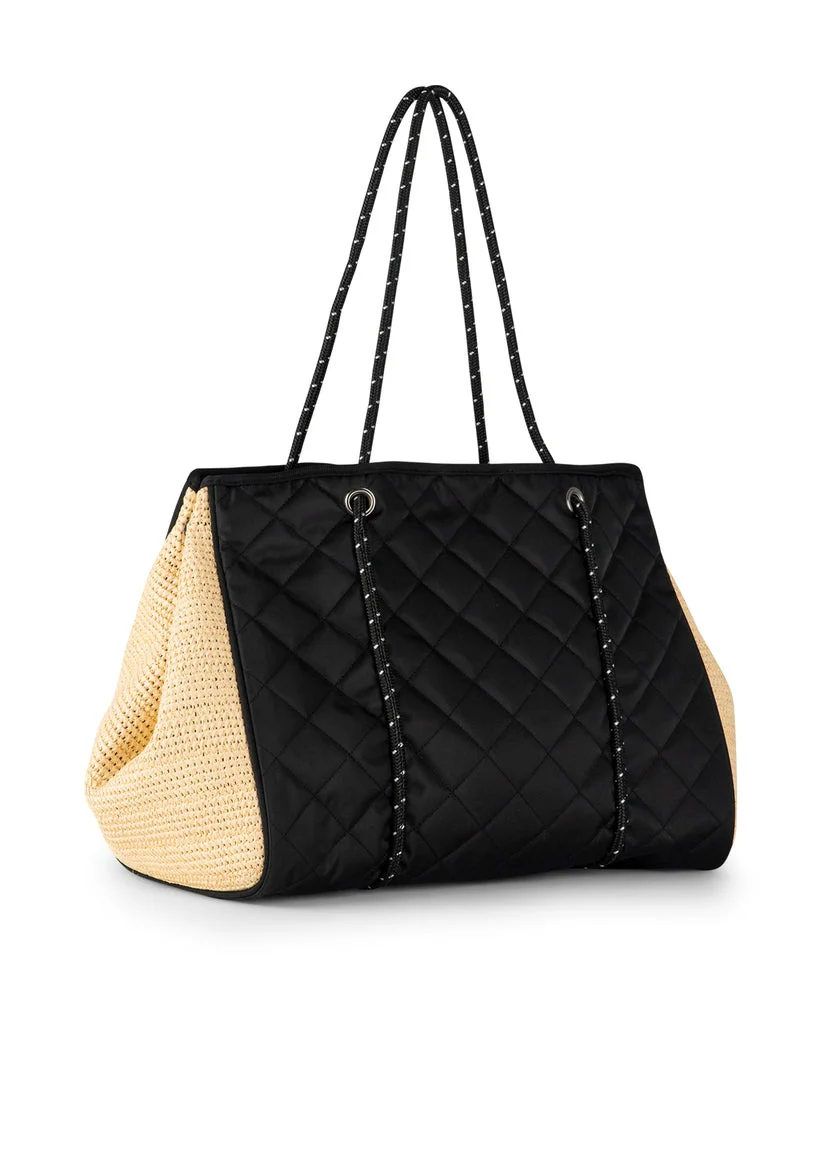 Greyson Raffia Tote - Image 3