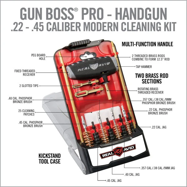 Gun Boss Pro - Handgun Cleaning Kit - Image 2