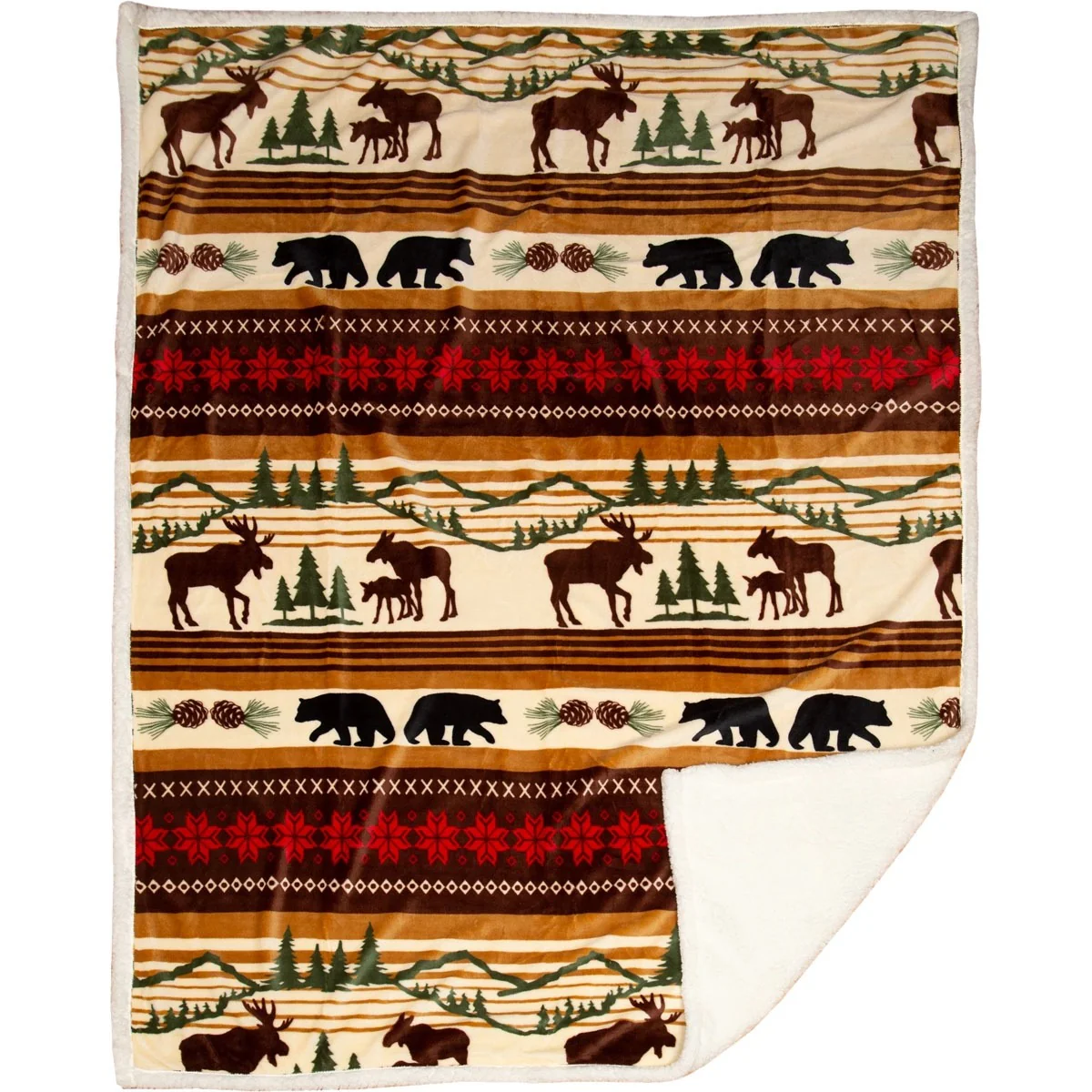 Hinterland Plush Throw Blanket - 56" x 68" - Image 2