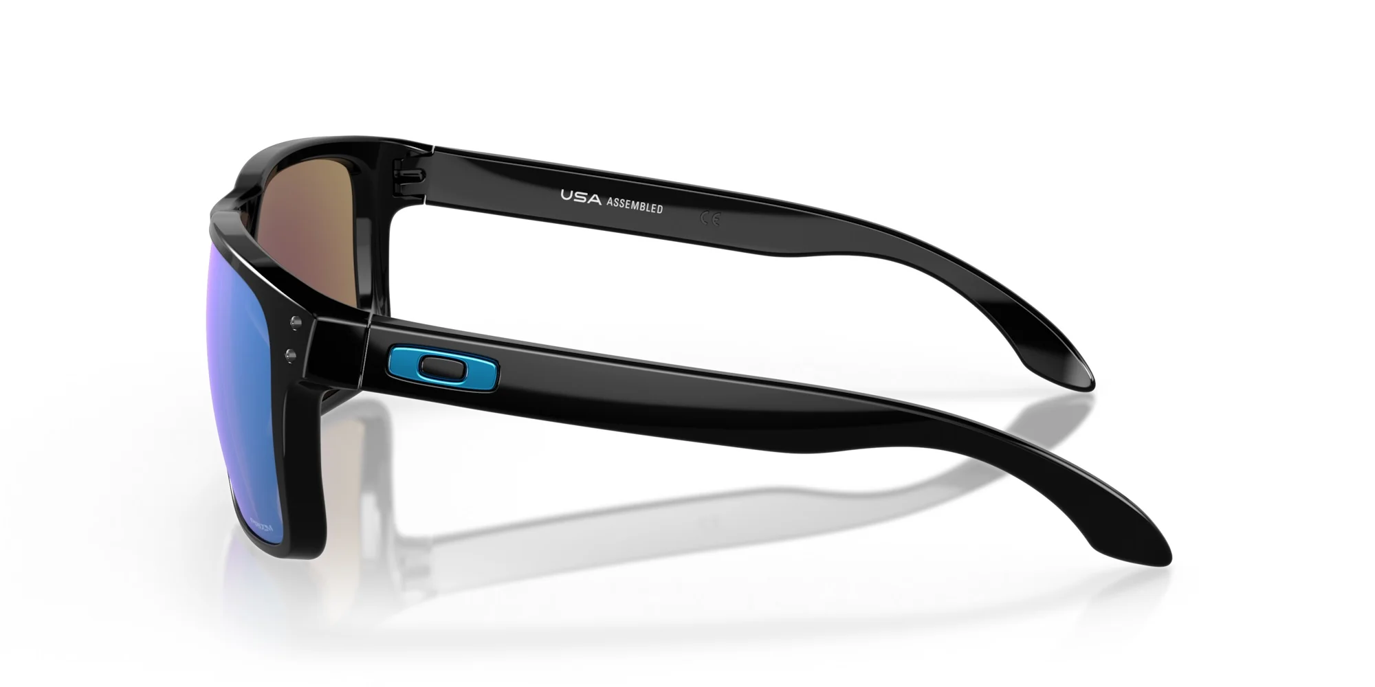 Holbrook XL Prizm Sapphire Lens with Polished Black Frame - Image 3