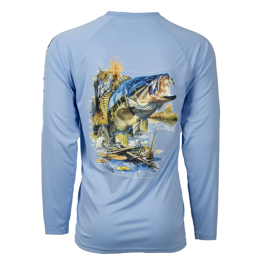Hook M' Performance Long Sleeve - Bass