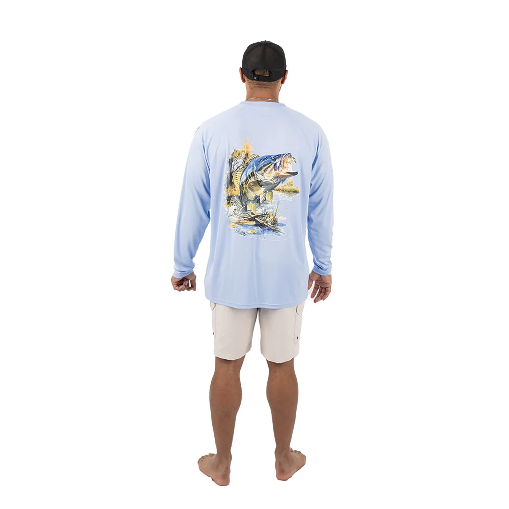 Hook M' Performance Long Sleeve - Bass - Image 4