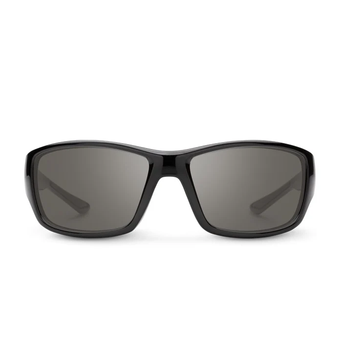 Hull Black Frame with Polarized Gray Lens Sunglasses - Image 2