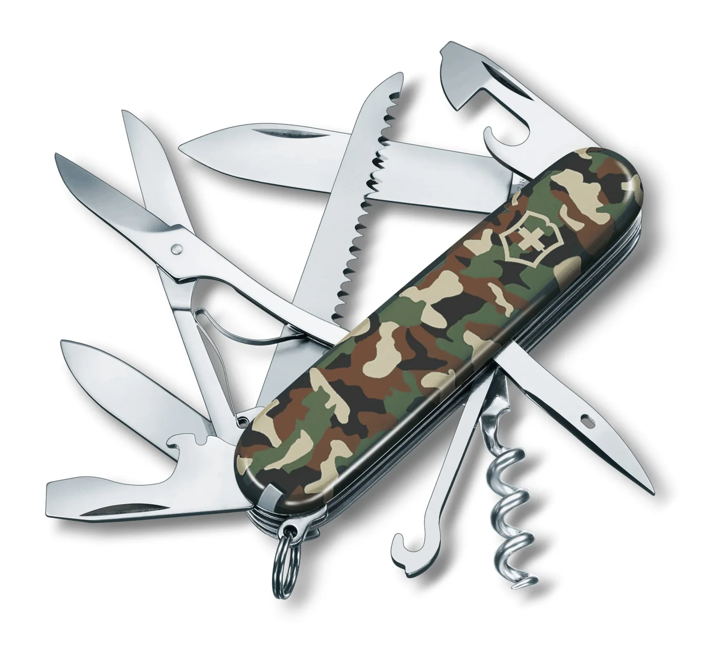 Huntsman Camo Pocket Knife Multi-Tool
