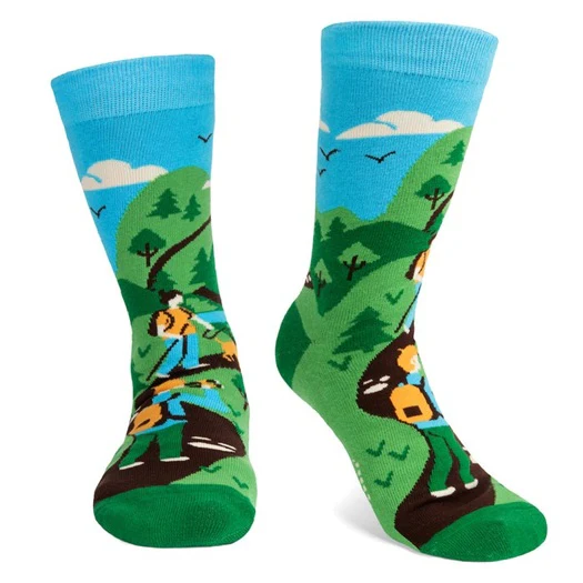 I'd Rather Be Hiking Socks - Image 2