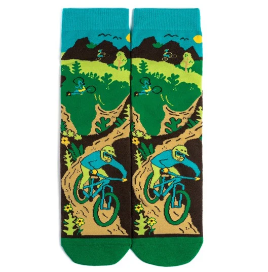 I'd Rather Be Mountain Biking Socks - Image 3