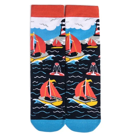 I'd Rather Be Sailing Socks - Image 3