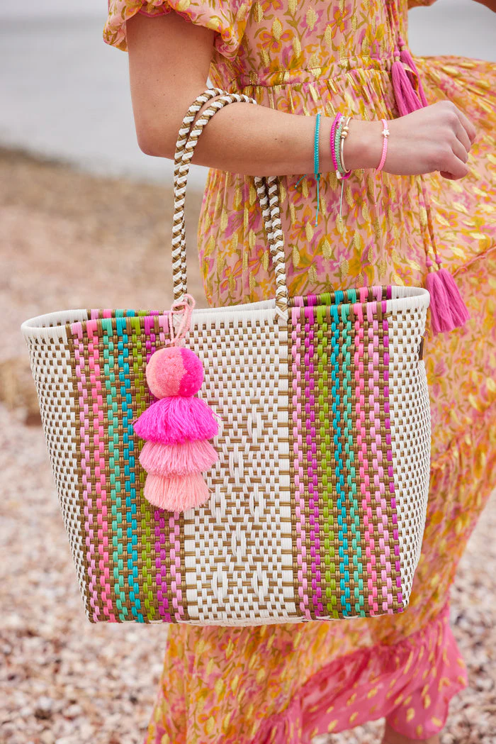Iris Rain Citron MEDIUM Tote - Image 2