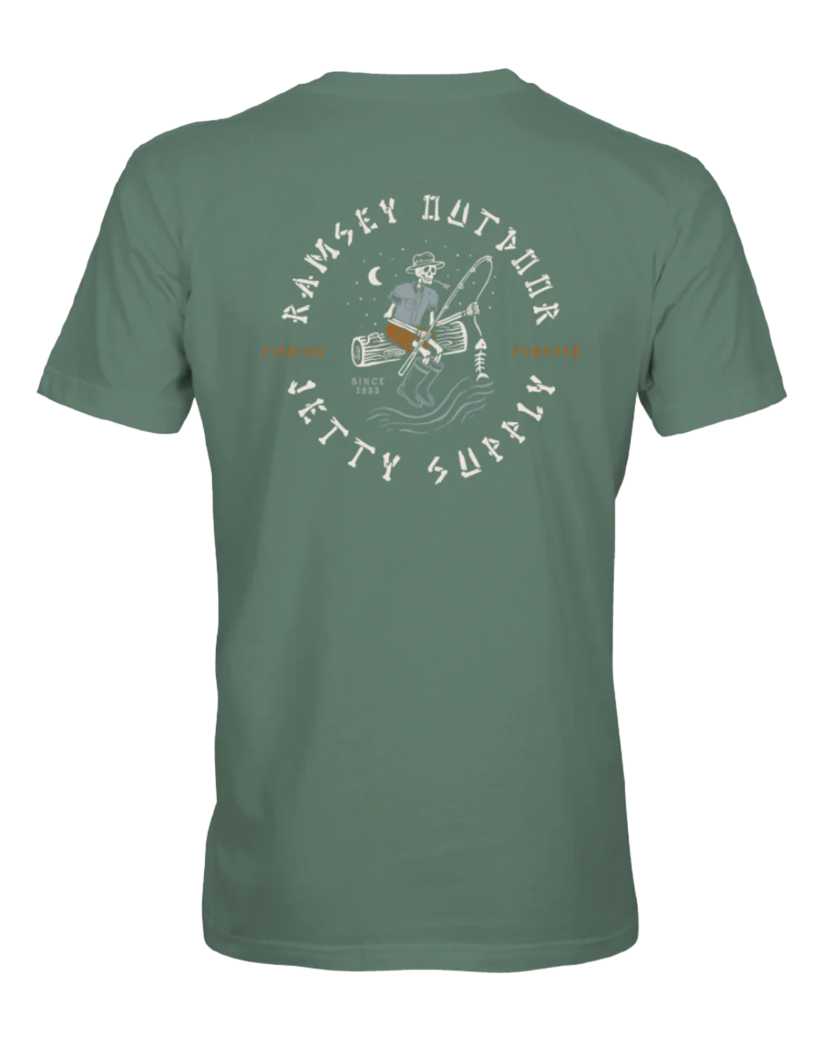Jetty X Ramsey Outdoor - Fishing Forever Tee - Image 2