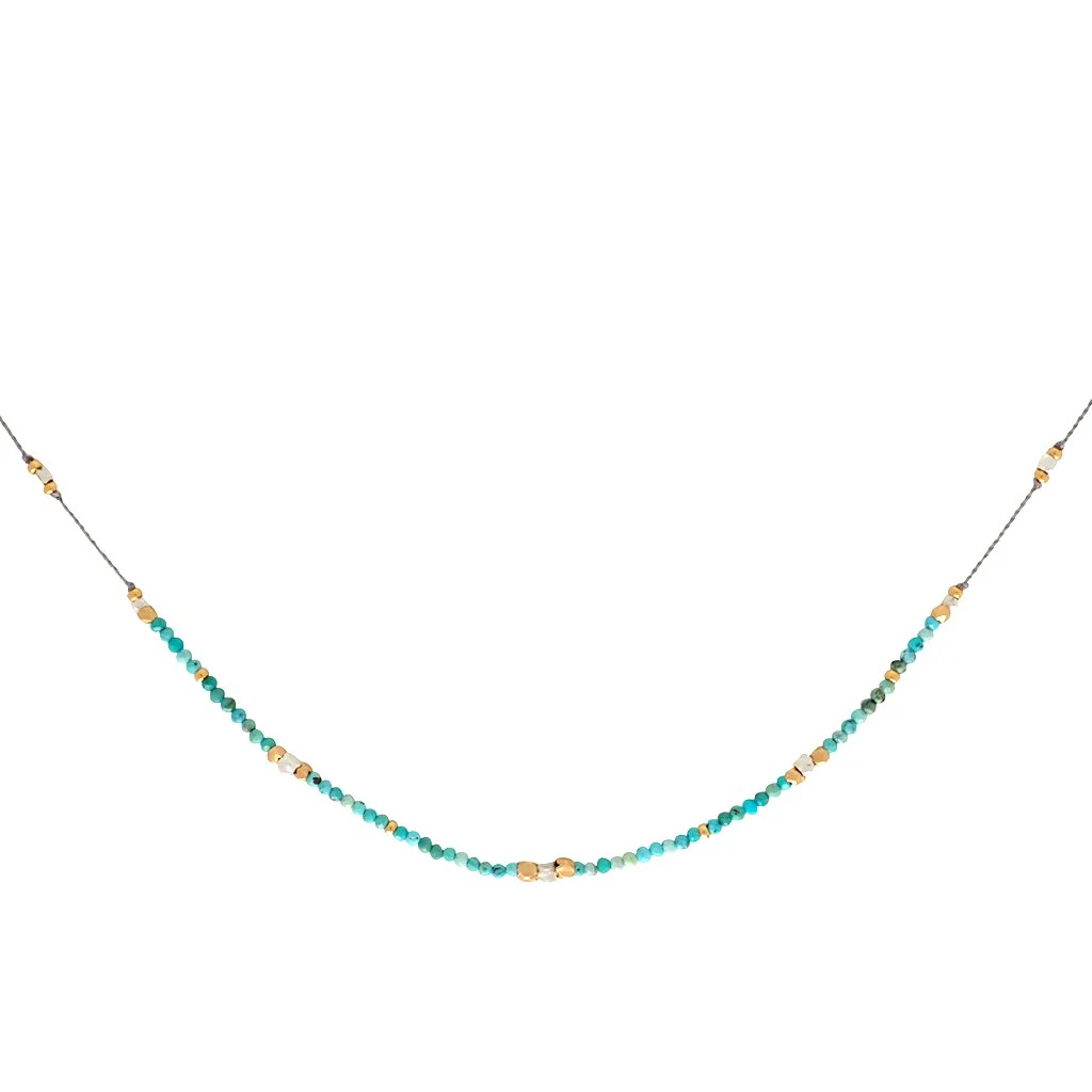 Journey Necklace - Turquoise - Image 2