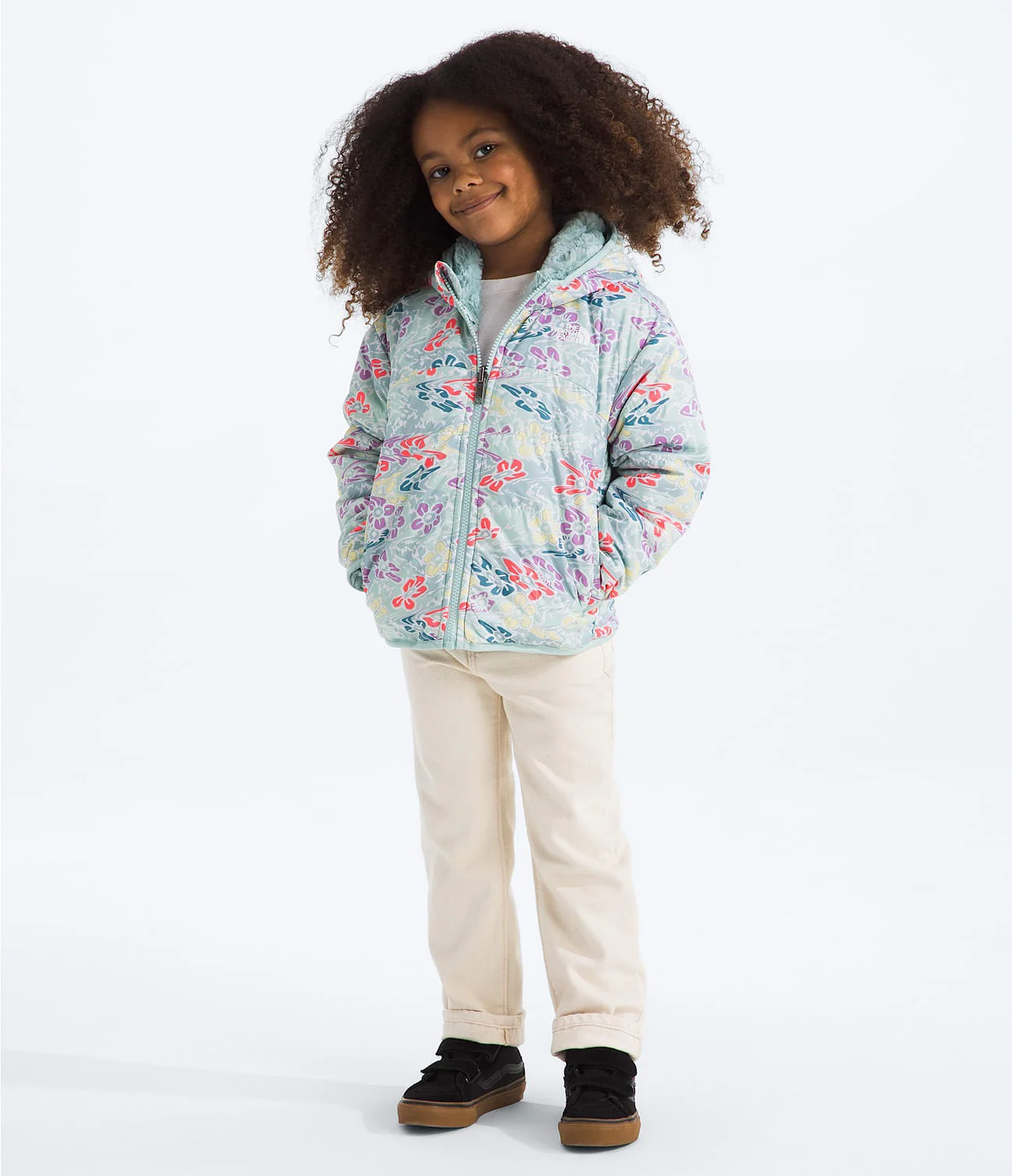 Kids’ Girls’ Reversible Shasta Full-Zip Hooded Jacket - Image 2