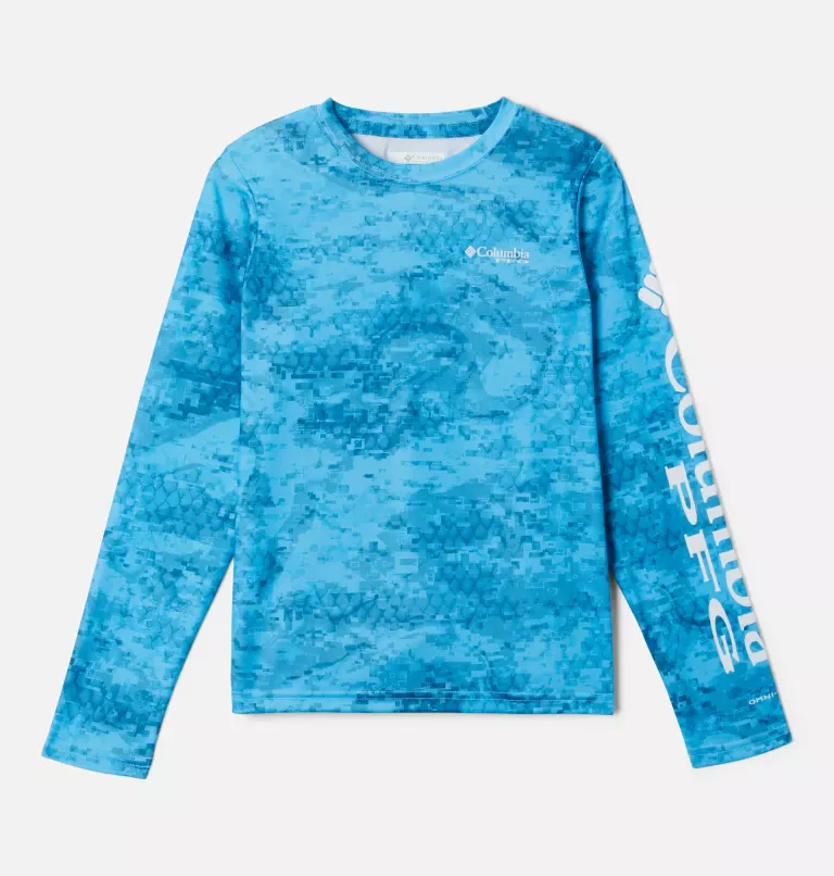 Kids' PFG Super Terminal Tackle Long Sleeve Shirt