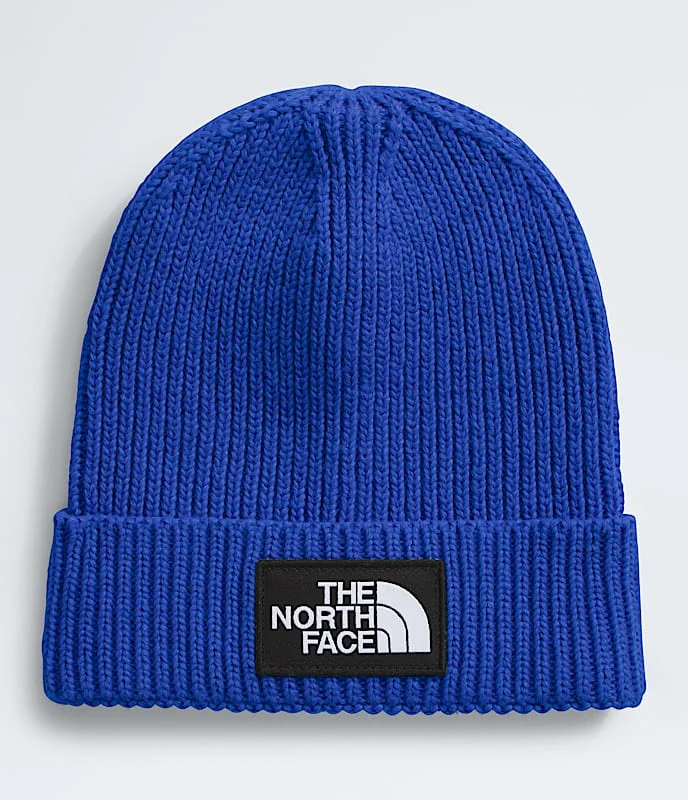 Kids` TNF Logo Box Cuffed Beanie