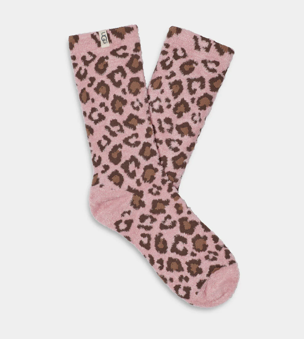 Leslie Graphic Crew Sock