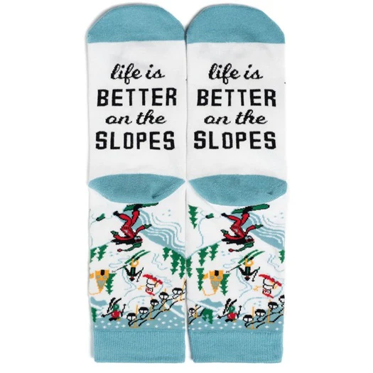 Life Is Better On The Slopes Socks - Image 4
